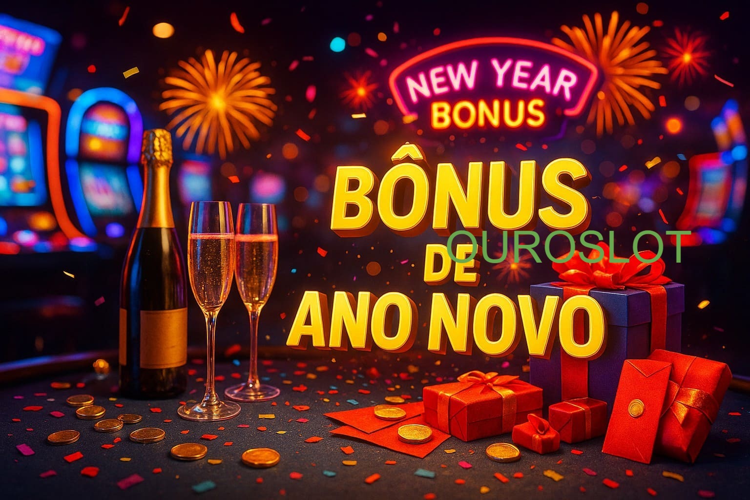 Promoções de Ano Novo no OUROSLOT